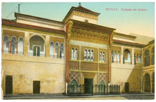 sevilla, fachada del alcazar