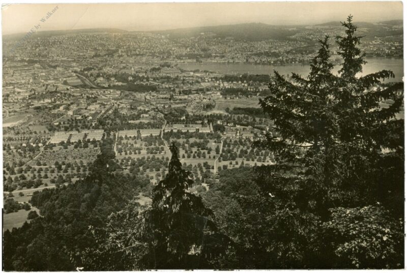 zürich, aussicht auf die stadt