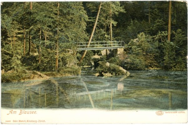 kandergrund, am blausee