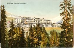 davos, schatzalp, sanatorium
