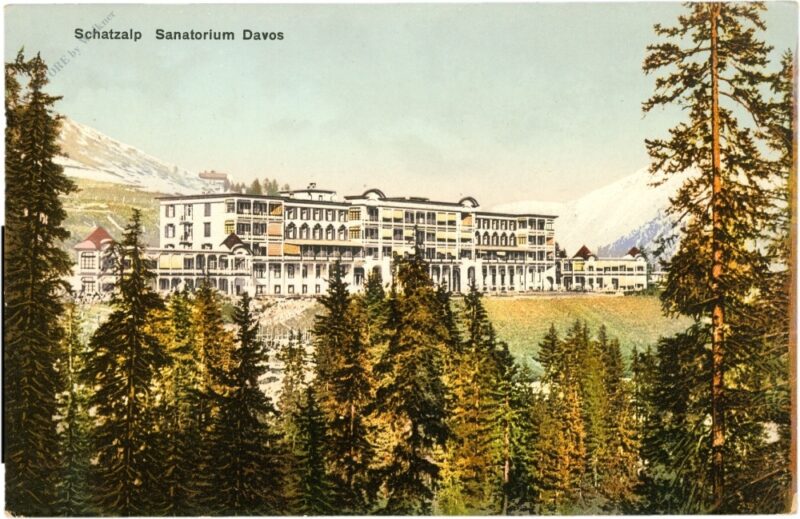 davos, schatzalp, sanatorium davos, schatzalp, sanatorium