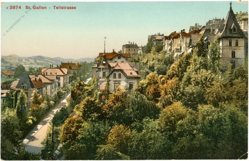 st. gallen, tellstrasse st. gallen, tellstrasse