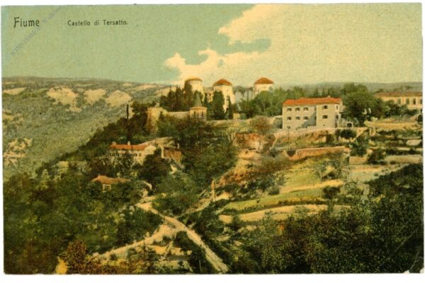 rijeka, fiume, castello di tersatto