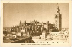 sevilla, vista de la catedral