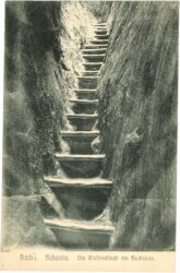 bad schandau, die wolfsschlucht am bockstein