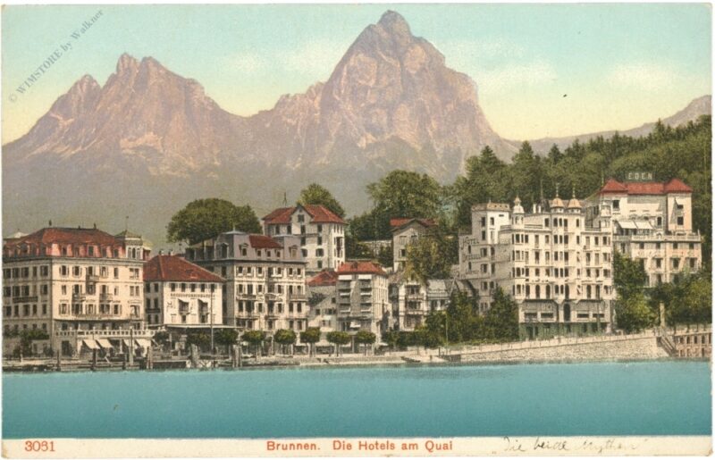 brunnen, die hotels am quai brunnen, die hotels am quai