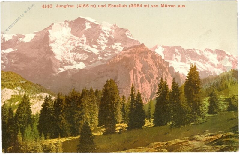 mürren, jungfrau und ebnefluh mürren, jungfrau und ebnefluh