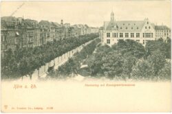 köln, hansaring mit kunstgewerbemuseum
