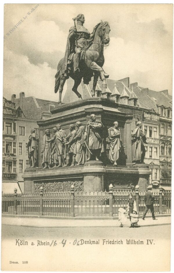 köln, denkmal friedrich wilhelm iv