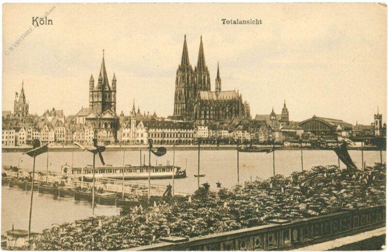 köln, totalansicht köln, totalansicht