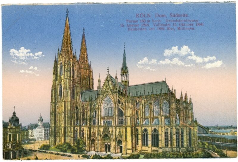 köln, dom, südseite köln, dom, südseite