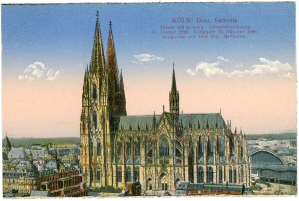 köln, dom, südseite köln, dom, südseite