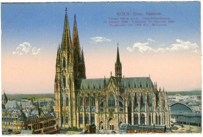 köln, dom, südseite köln, dom, südseite