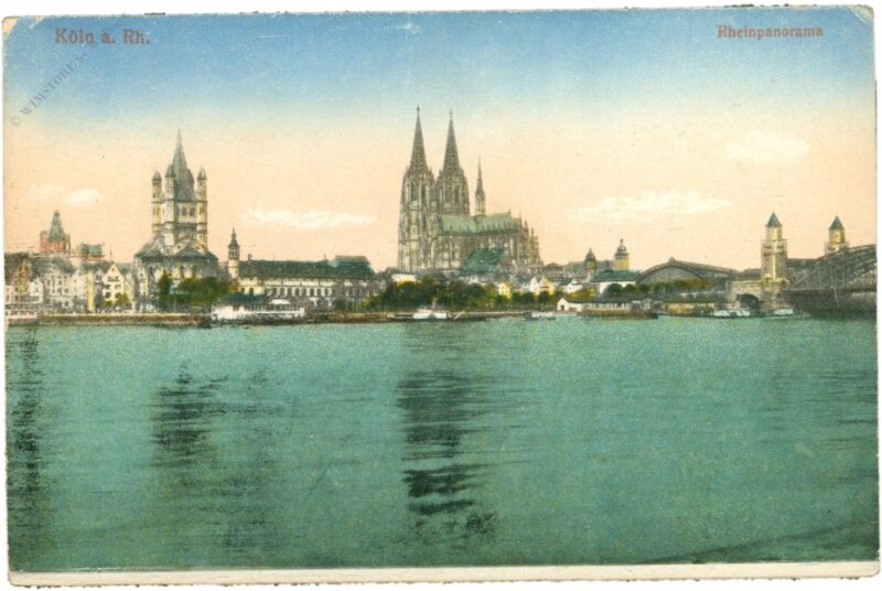 köln, rheinpanorama köln, rheinpanorama