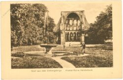 königswinter, gruss aus dem siebengebirge, kloster ruine heisterbach