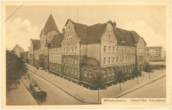 wilhelmshaven, kaiserliche intendantur
