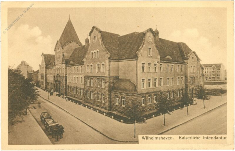 wilhelmshaven, kaiserliche intendantur wilhelmshaven, kaiserliche intendantur