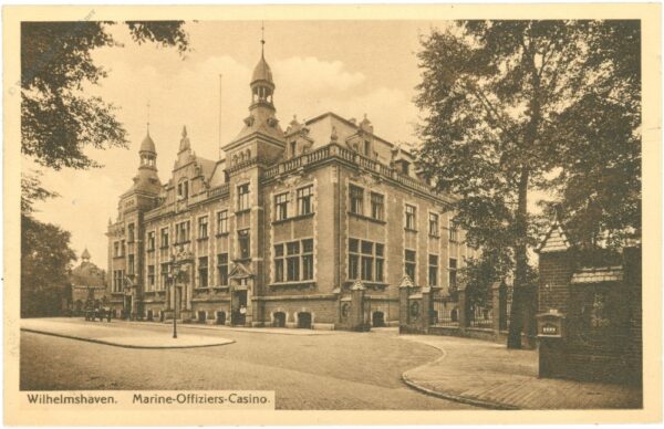 wilhelmshaven, marine offiziers casino