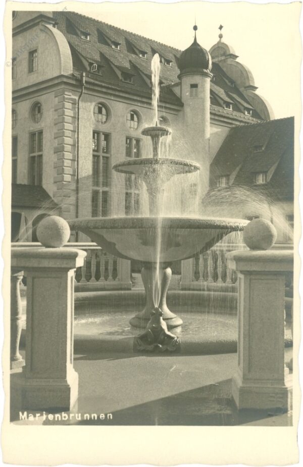 beuron, marienbrunnen beuron, marienbrunnen