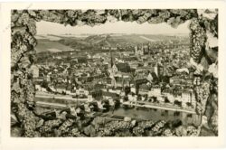 würzburg, blick von der festung auf die stadt