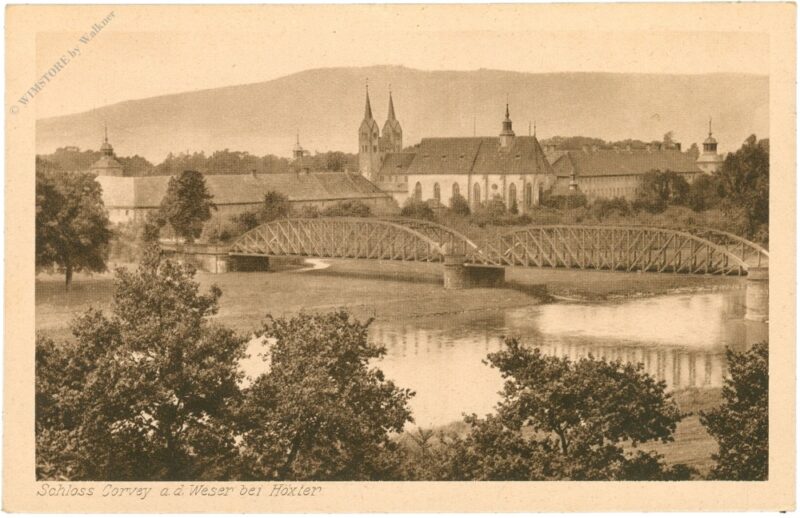 höxter an der weser, schloss corvey höxter an der weser, schloss corvey