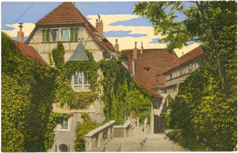 eisenach, wartburg, erster hof eisenach, wartburg, erster hof
