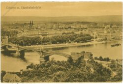 koblenz, mit eisenbahnbrücke