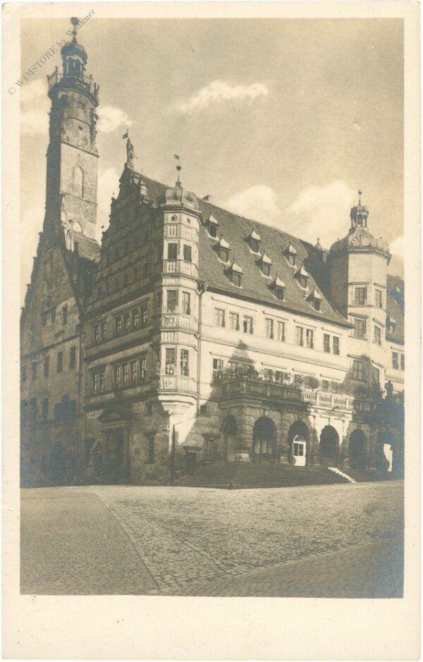 rothenburg, rathaus