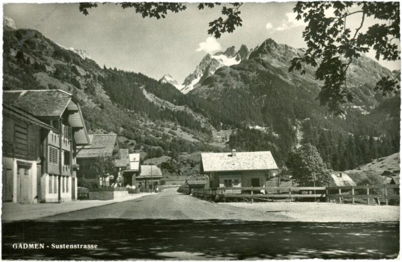 gadmen, sustenstraße gadmen, sustenstraße