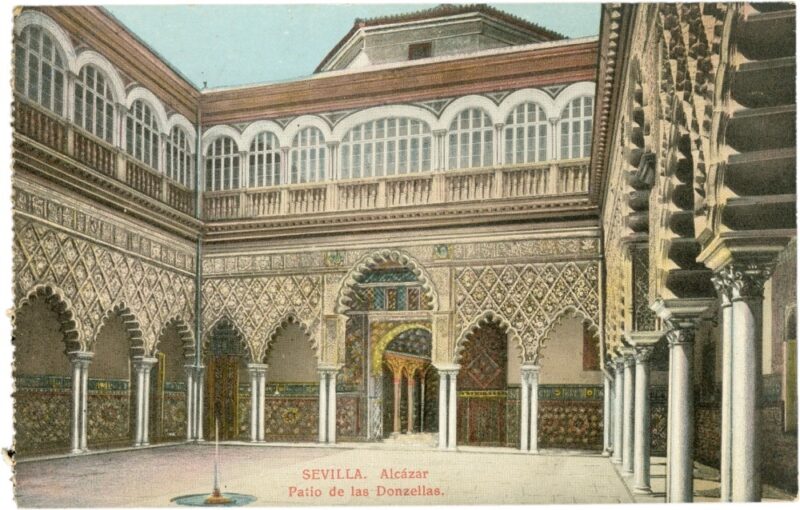 sevilla, alcazar, ansicht sevilla, alcazar, ansicht