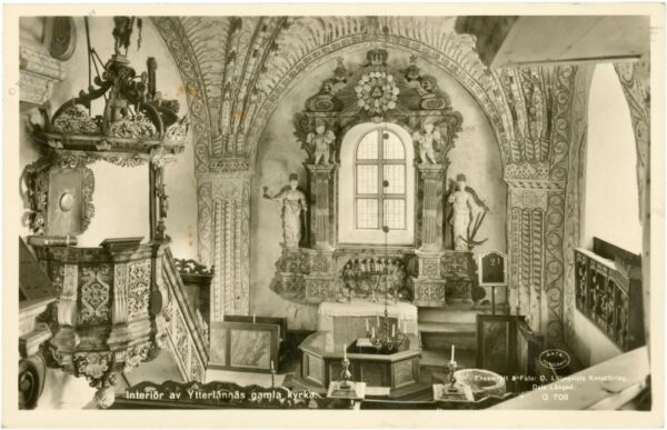 kramfors, ytterlännäs gamla kyrka