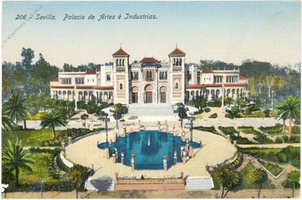 sevilla, palacio de artes e industrias
