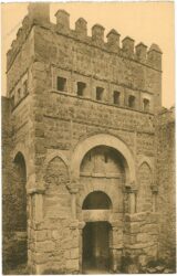 toledo, puerta visagra antigua