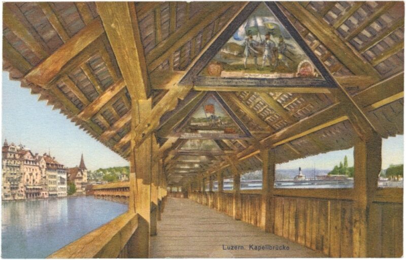 luzern, kapellbrücke luzern, kapellbrücke