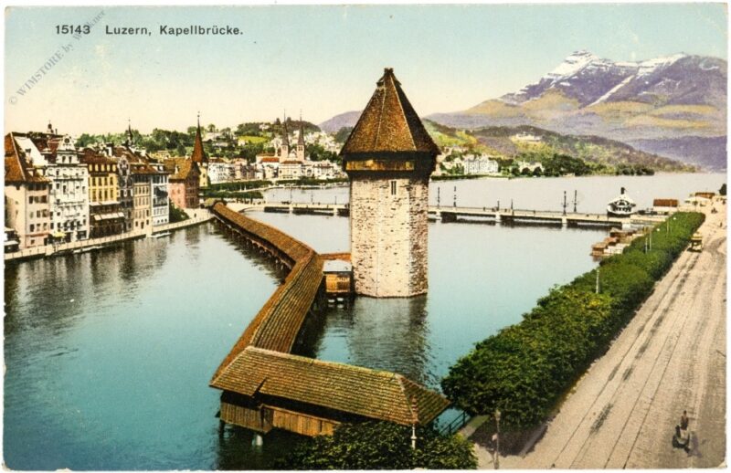luzern, kapellbrücke luzern, kapellbrücke