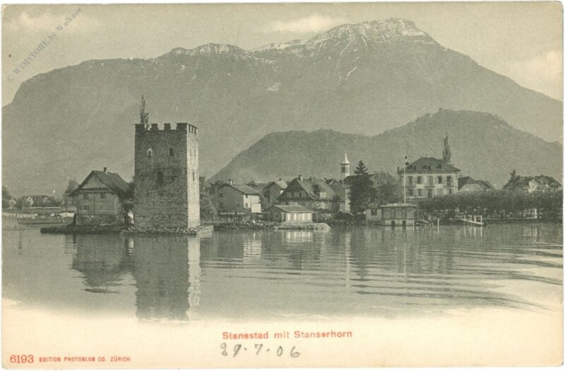 stansstad, mit stanserhorn stansstad, mit stanserhorn
