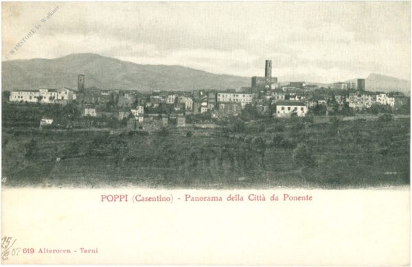 poppi (casentino), panorama