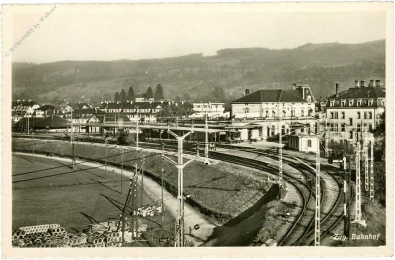 zug, bahnhof