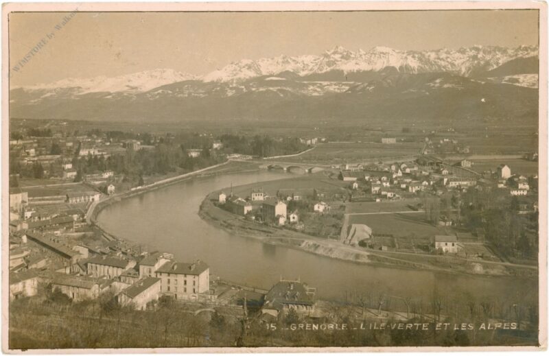 grenoble, ansicht grenoble, ansicht