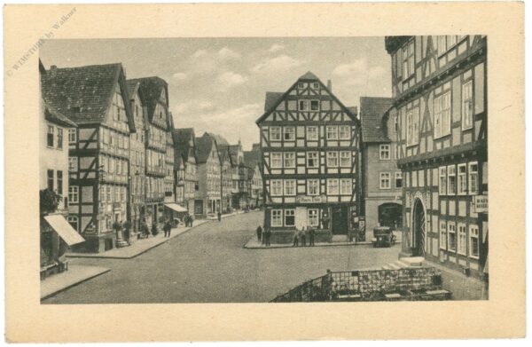 melsungen a.d. fulda, marktplatz und fritzlarer strasse