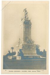 buenos aires, palermo park, spanish monument