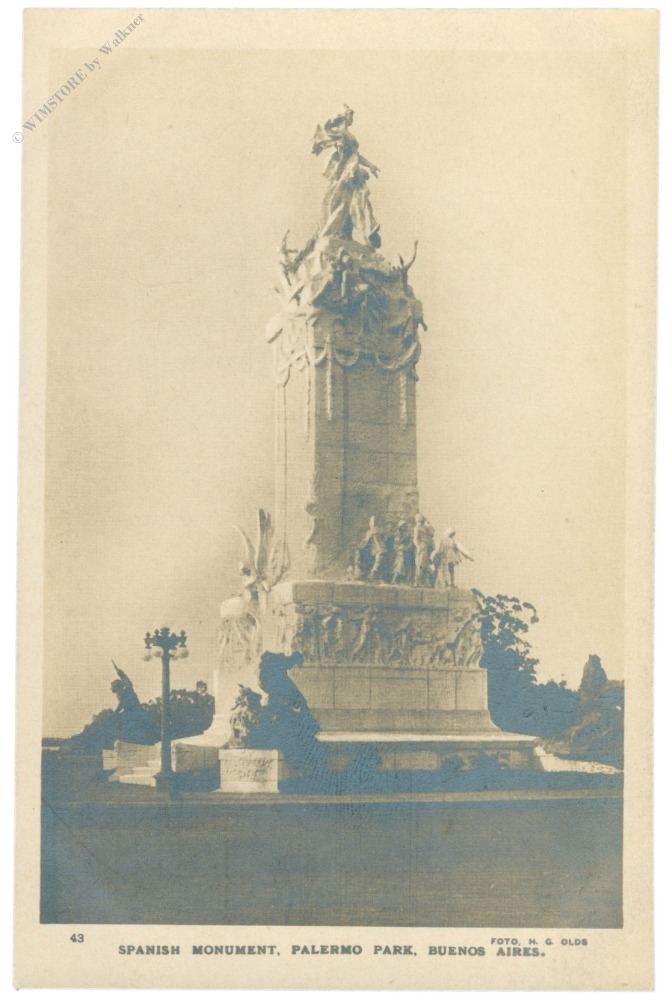 buenos aires, palermo park, spanish monument buenos aires, palermo park, spanish monument