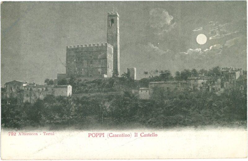 poppi (casentino), schloss poppi (casentino), schloss