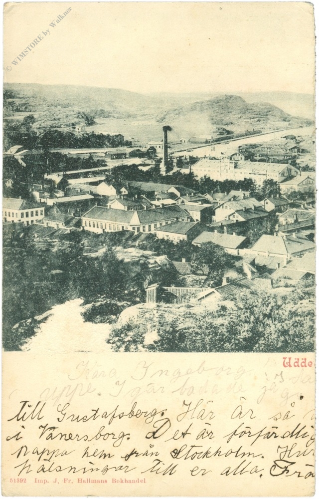 uddevalla, ansicht uddevalla, ansicht