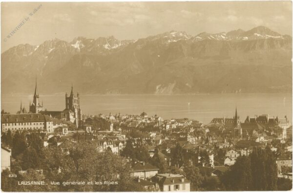 lausanne, gesamtansicht