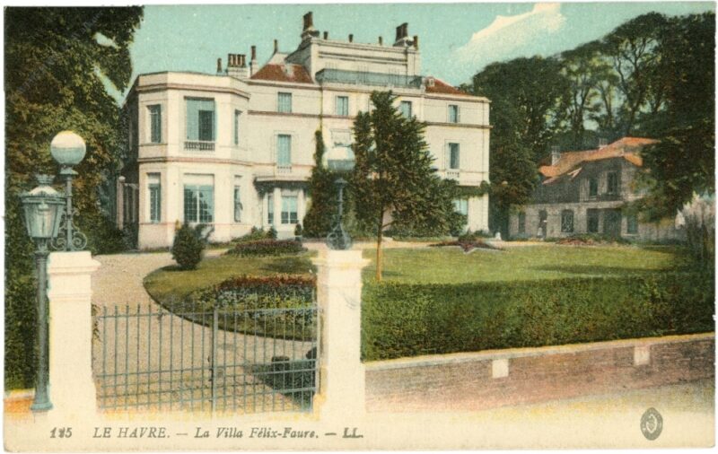 le havre, la villa felix faure le havre, la villa felix faure
