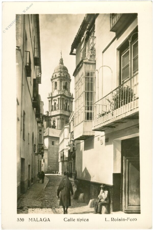 malaga, calle tipica malaga, calle tipica
