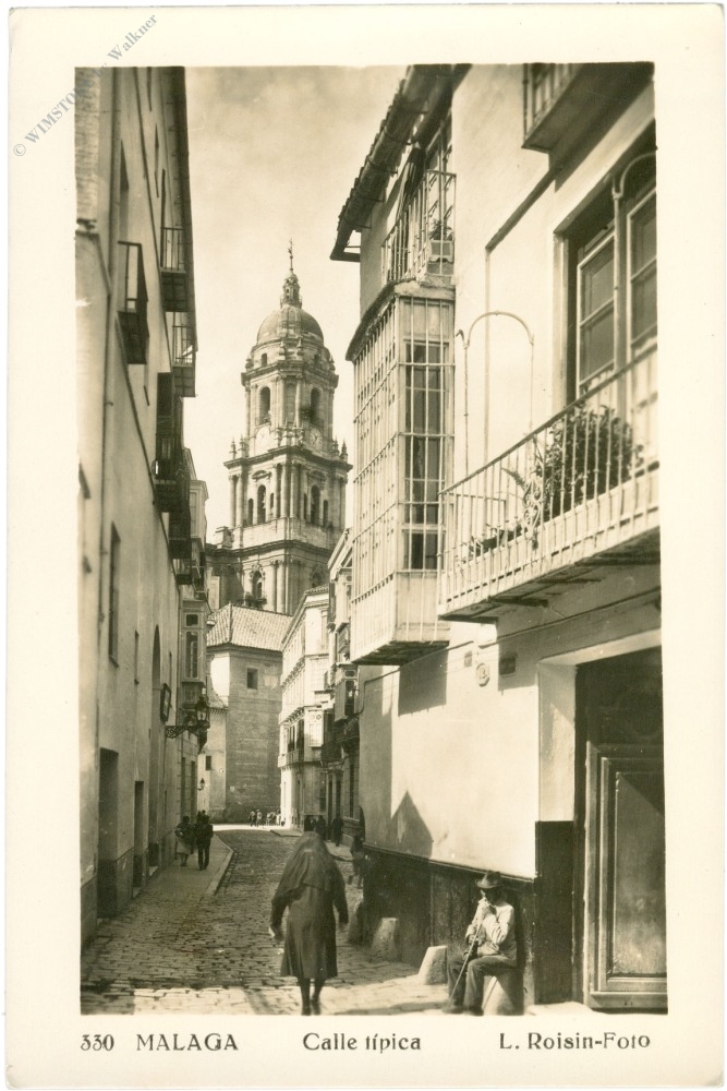 malaga, calle tipica malaga, calle tipica