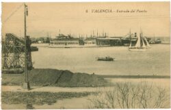 valencia, entrade del porto