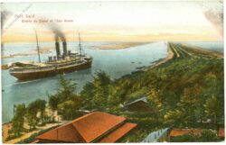port said, entree du canal et l'eau douce